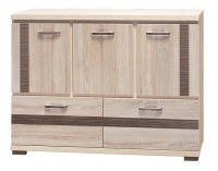 Obývacia izba Orest C - sonoma truffle / sonoma tmavá