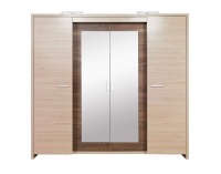 Šatníková skriňa Spa 4D - tuja / platan monaco