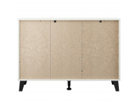 Jednodverová komoda so zásuvkou Bogan 1D3S - biela