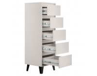 Zásuvková komoda Bogan 5S/40 - kašmír