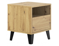 Nočný stolík Bogan New 1S - dub artisan