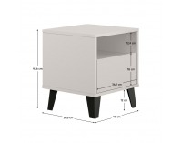 Nočný stolík Bogan New 1S - kašmír