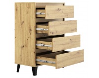 Zásuvková komoda Bogan New 4S/70 - dub artisan