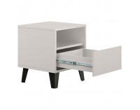 Nočný stolík Bogan Uno 1S - kašmír