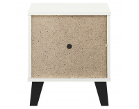 Nočný stolík Bogan Uno 1S - biela