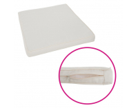 Záhradný nábytok z umelého ratanu Bogart - čierna / krémová / prírodná