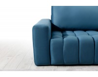 Rohová sedačka s rozkladom a úložným priestorom Bonta L - žltá