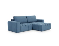 Rohová sedačka s rozkladom a úložným priestorom Bonta L - žltá