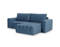 Rohová sedačka s rozkladom a úložným priestorom Bonta L - žltá