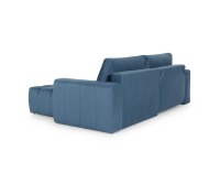 Rohová sedačka s rozkladom a úložným priestorom Bonta L - žltá