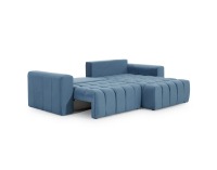 Rohová sedačka s rozkladom a úložným priestorom Bonta L - žltá