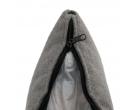 Rohová sedačka U s rozkladom a úložným priestorom Born U P - sivá