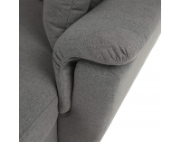 Rohová sedačka U s rozkladom a úložným priestorom Born U P - sivá