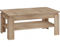 Rozkladací konferenčný stolík Boston - sonoma svetlá