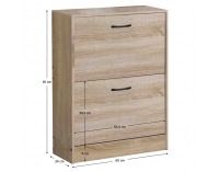 Botník (skrinka na topánky) Botnix - dub