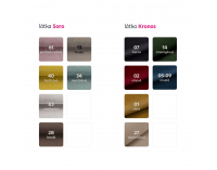 Kreslo (ušiak) Bredly - tyrkysová / buk