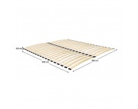 Lamelový rošt Brezo 180x200 cm - breza