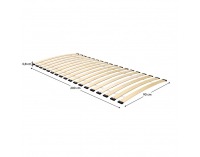 Lamelový rošt Brezo 90x200 cm - breza