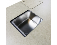 Záhradný set Bronte - hnedosivá / sivá