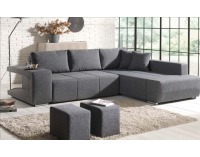 Rohová sedačka s rozkladom a úložným priestorom Bench - pepe 301