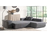 Rohová sedačka s rozkladom a úložným priestorom Bench - pepe 301