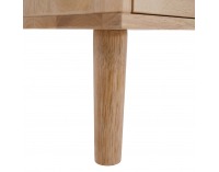 Nočný stolík Bruni - prírodná 