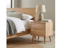 Nočný stolík Bruni - prírodná 