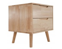 Nočný stolík Bruni - prírodná 