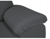 Rohová sedačka s rozkladom a úložným priestorom Alanis II L - sivá