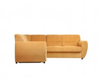 Rohová sedačka s rozkladom a úložným priestorom Algarve L - žltá