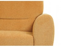 Rohová sedačka s rozkladom a úložným priestorom Algarve L - žltá