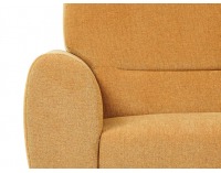 Rohová sedačka s rozkladom a úložným priestorom Algarve P - žltá