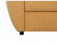 Rohová sedačka s rozkladom a úložným priestorom Algarve P - žltá