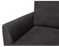 Rohová sedačka s rozkladom Arbon Lux L/P - čierna