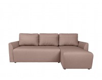 Rohová sedačka s rozkladom Arbon Lux L/P - ružová