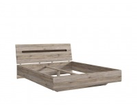 Posteľový rám Azteca LOZ/160 - dub san remo / wenge magia