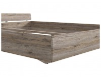 Posteľový rám Azteca LOZ/160 - dub san remo / wenge magia