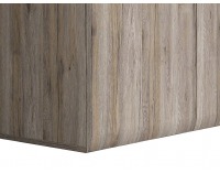 Vitrína s osvetlením Azteca REG1W1D/19/9 - dub san remo / wenge magia