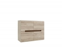 Komoda Azteca REG4D/8/11 - dub san remo / wenge magia