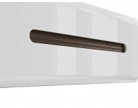 Skrinka na stenu Azteca SFW1K/4/11 - dub san remo / biely lesk / wenge magia