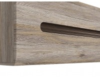 Skrinka na stenu Azteca SFW1K/4/11 - dub san remo / wenge magia