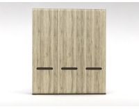 Šatníková skriňa Azteca SZF3D/21/18 - dub san remo / wenge magia