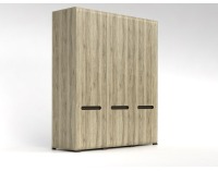 Šatníková skriňa Azteca SZF3D/21/18 - dub san remo / wenge magia