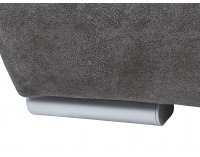 Rohová sedačka s rozkladom a úložným priestorom Brag Lux L/P - sivá