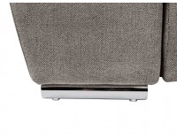 Rohová sedačka s rozkladom Carl II Lux P - hnedá