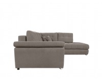 Rohová sedačka s rozkladom Carl II Lux P - hnedá