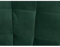 Kreslo (ušiak) Casey - tmavozelená / drevo (TX023)