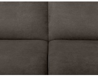 Rohová sedačka s rozkladom a úložným priestorom Cayo L - sivá