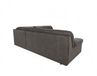 Rohová sedačka s rozkladom a úložným priestorom Cayo P - sivá