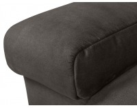 Rohová sedačka s rozkladom a úložným priestorom Cayo P - sivá